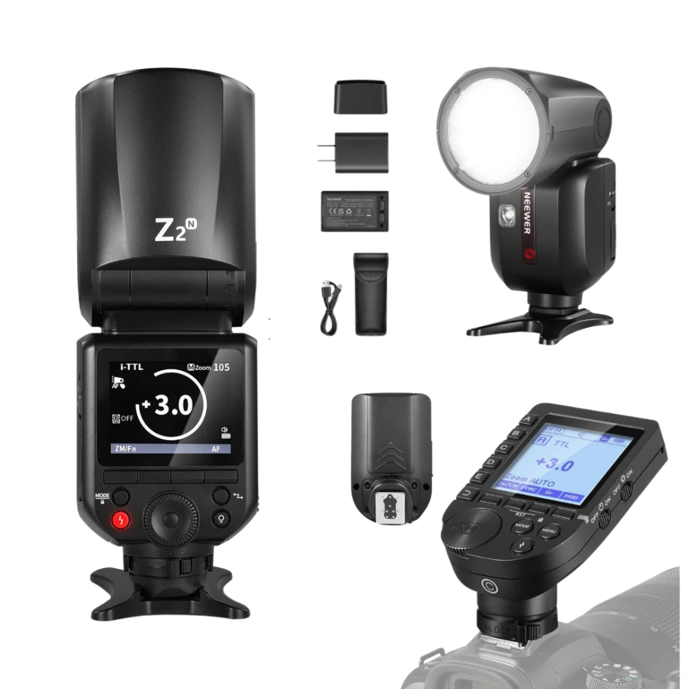 Kit Neewer Flash Z2-Nikon + Rádio