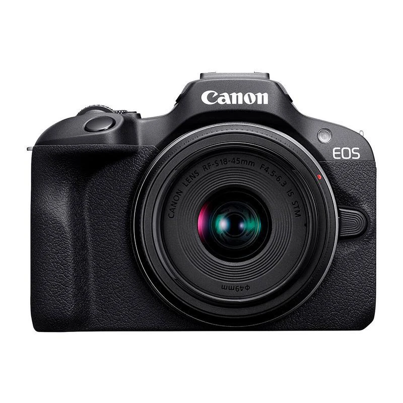 Câmera Canon EOS R100 + RF-S 18-45MM Kit