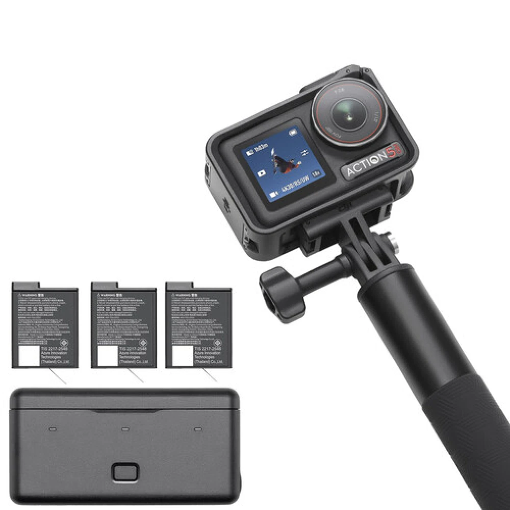 Filmadora DJI Osmo Action 5 Pro Adventure Combo