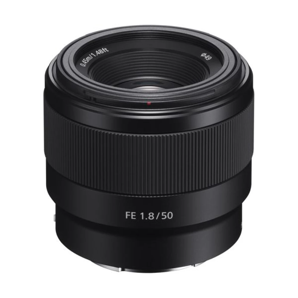Lente Sony E SEL FE 50mm F/1.8 Full Frame