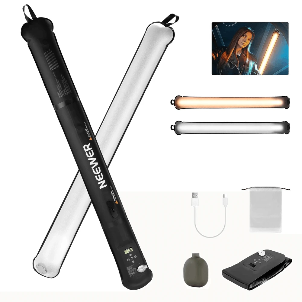 Bastão Led Inflável Neewer Basics GC21B Bicolor