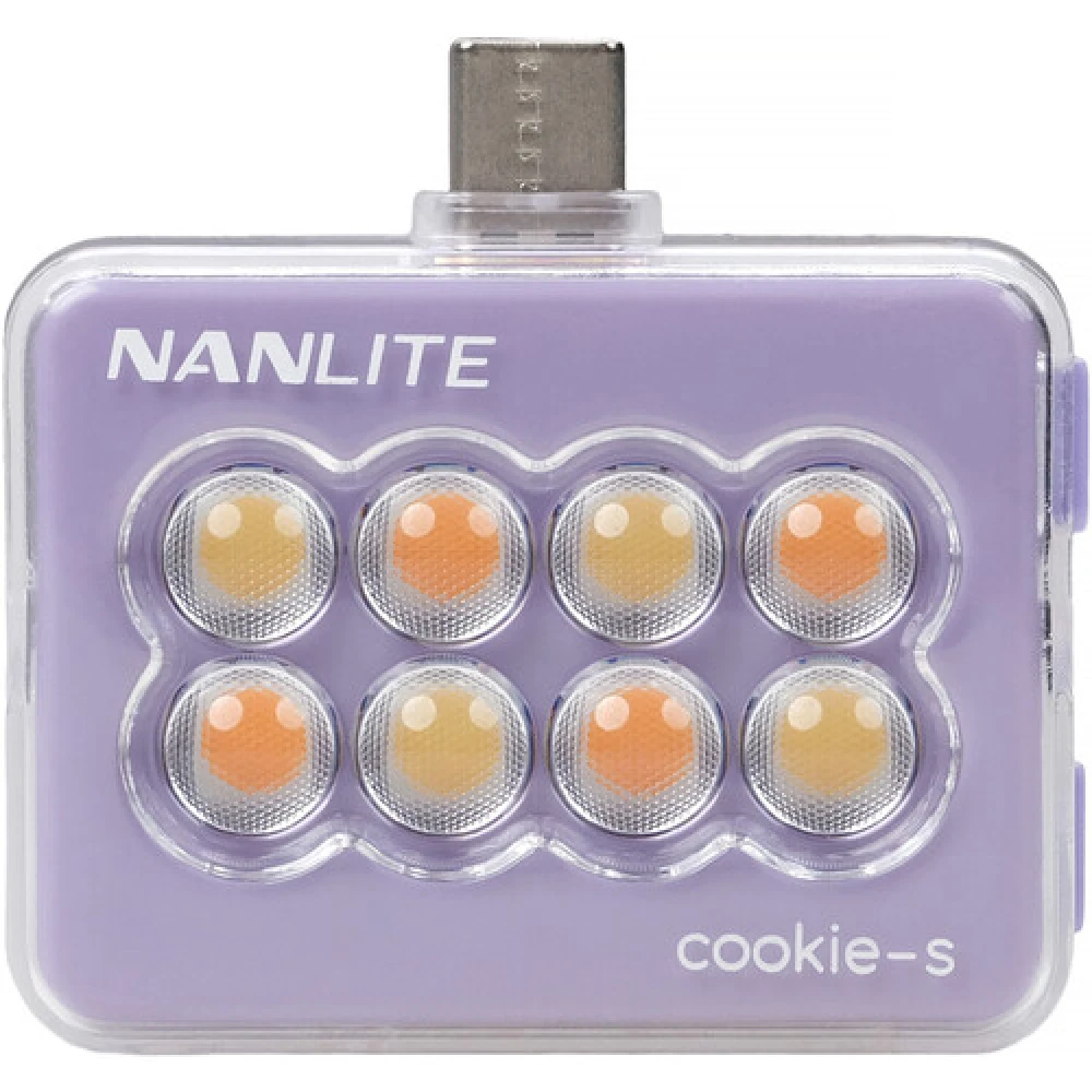 Led Nanlite Cookie-s USB-C Lavander