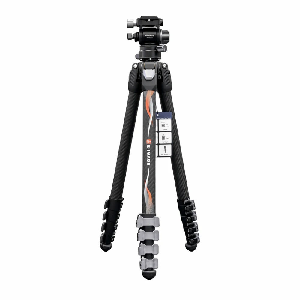 Tripe E-Image TC205B Fibra De Carbono