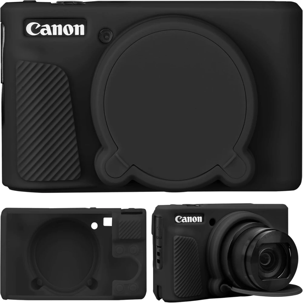 Capa de Silicone Canon SX740 HS Black