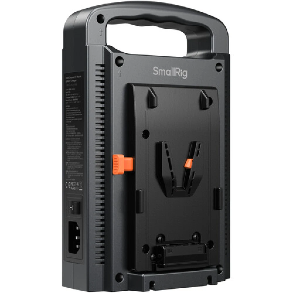 Carregador Smallrig Duplo V-Mount 4450