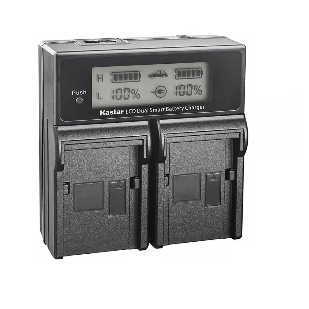 Carregador KingMa USB Duplo NP-FV100 Sony