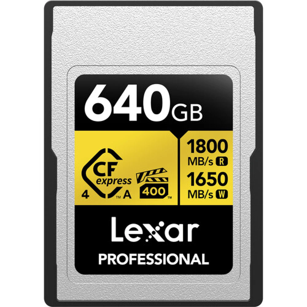 Memória Lexar CFExpress 640GB Type A 1800Mbs