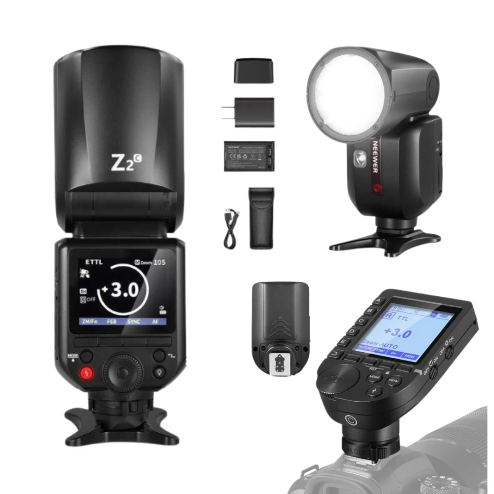 Kit Neewer Flash Z2-Canon + Rádio