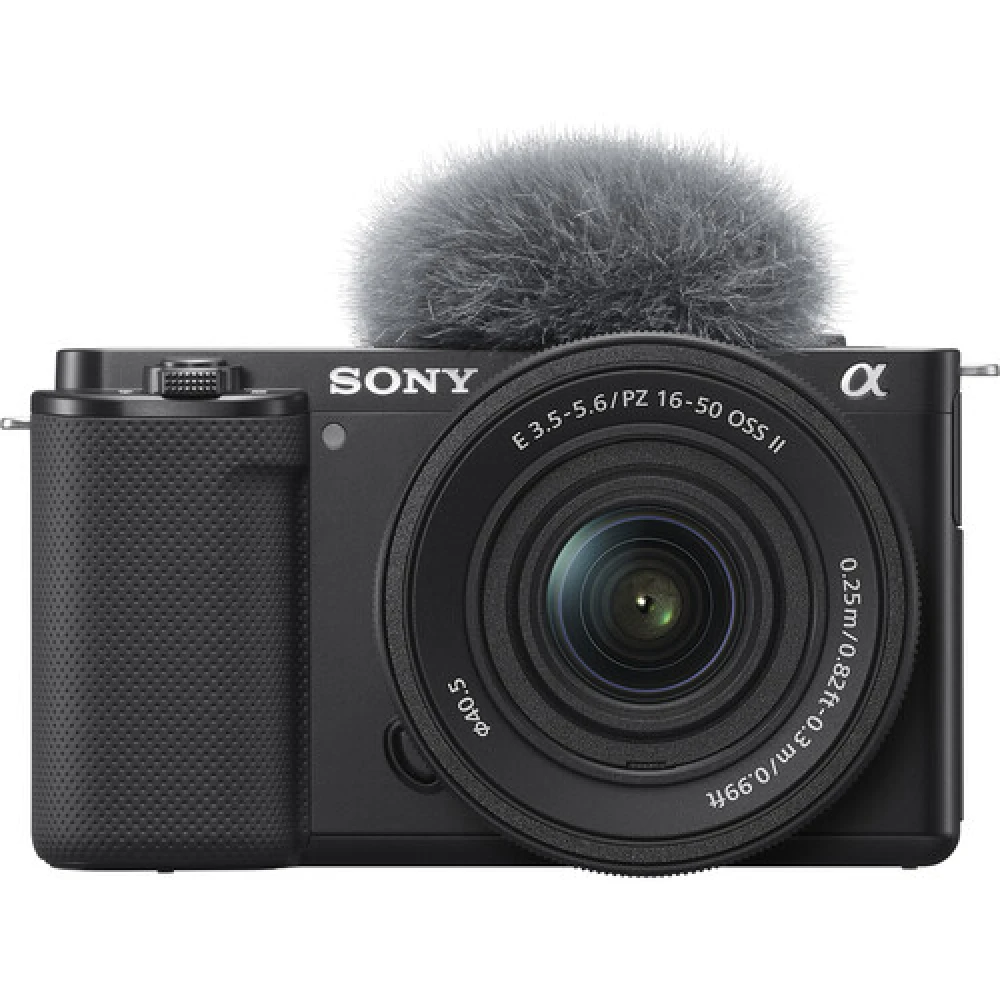 Câmera Sony ZV-E10 com Lente 16-50mm f/3.5-5.6 II