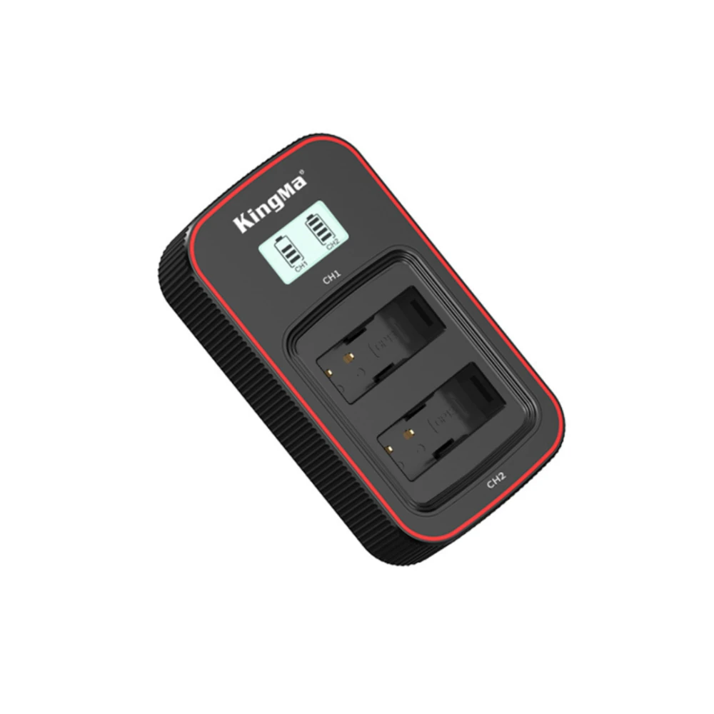 Carregador KingMa LCD USB Duplo GoPro Hero 13