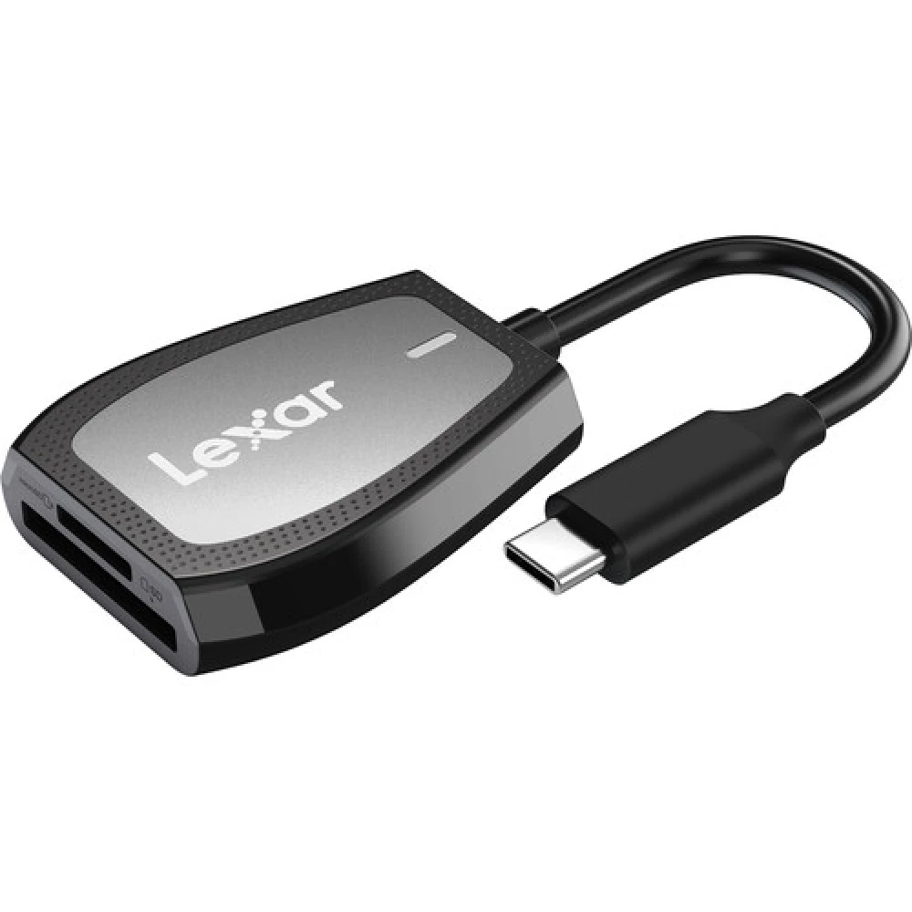 Leitor de Memória Lexar LRW470U USB-C Dual Slot