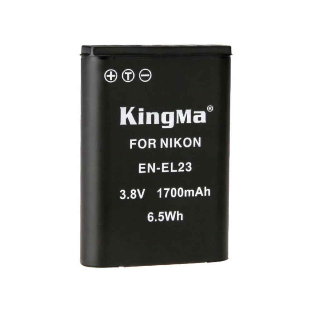 Bateria KingMa EN-EL23 1700mAh para Câmeras Nikon