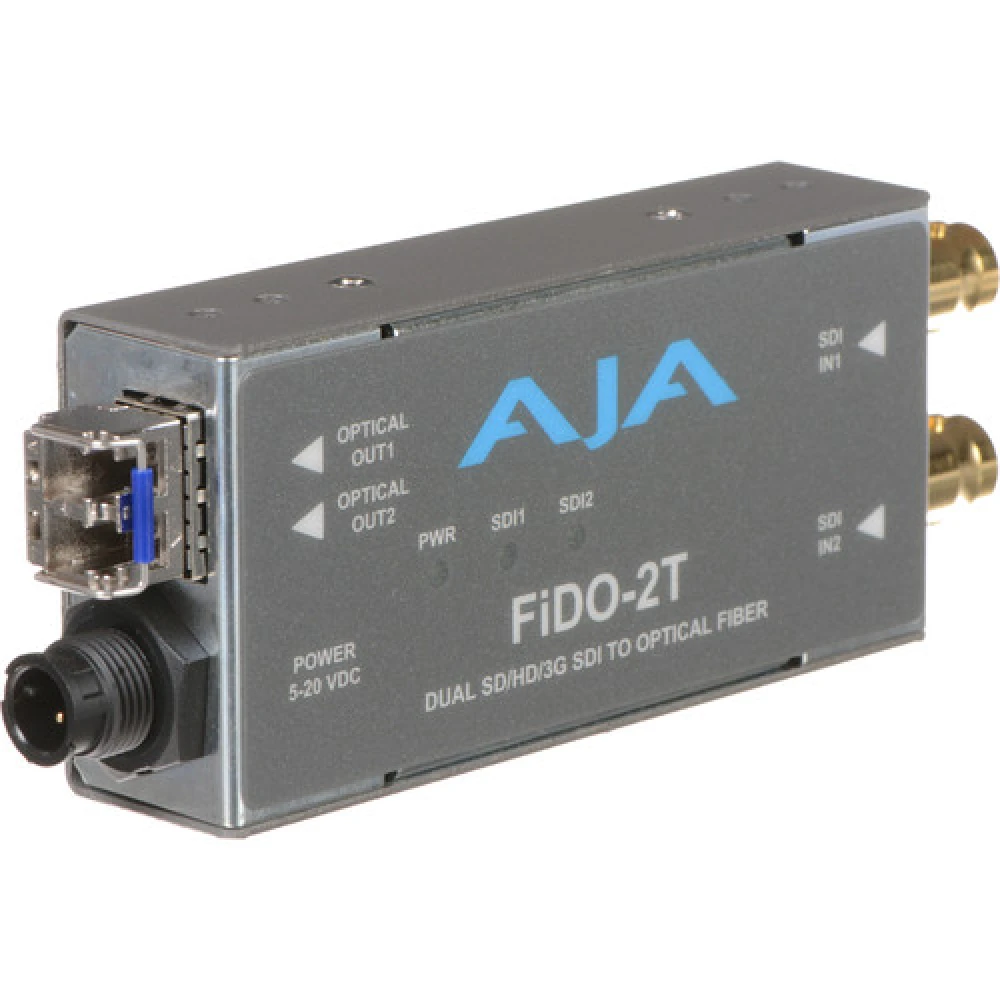 AJA Mini Converter Fido-2T Optical Fiber