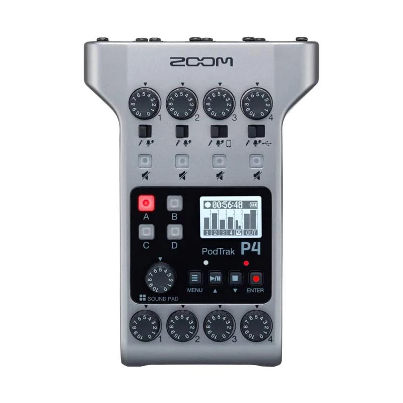 Gravador Zoom PodTrak P4