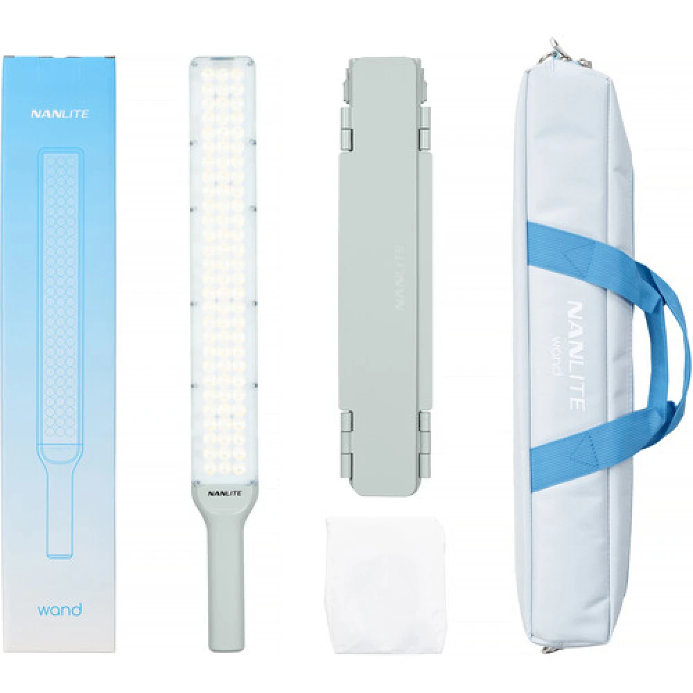 Led Nanlite Wand RGB Bastao Mint Blue