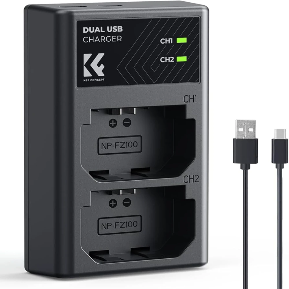 Carregador K&F FZ100 Modular Duplo 28.0058