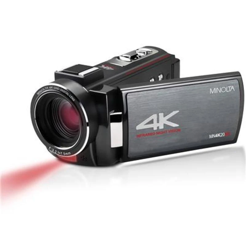 FILMADORA MINOLTA MN4K20NV 4K TOUCH.MIC.