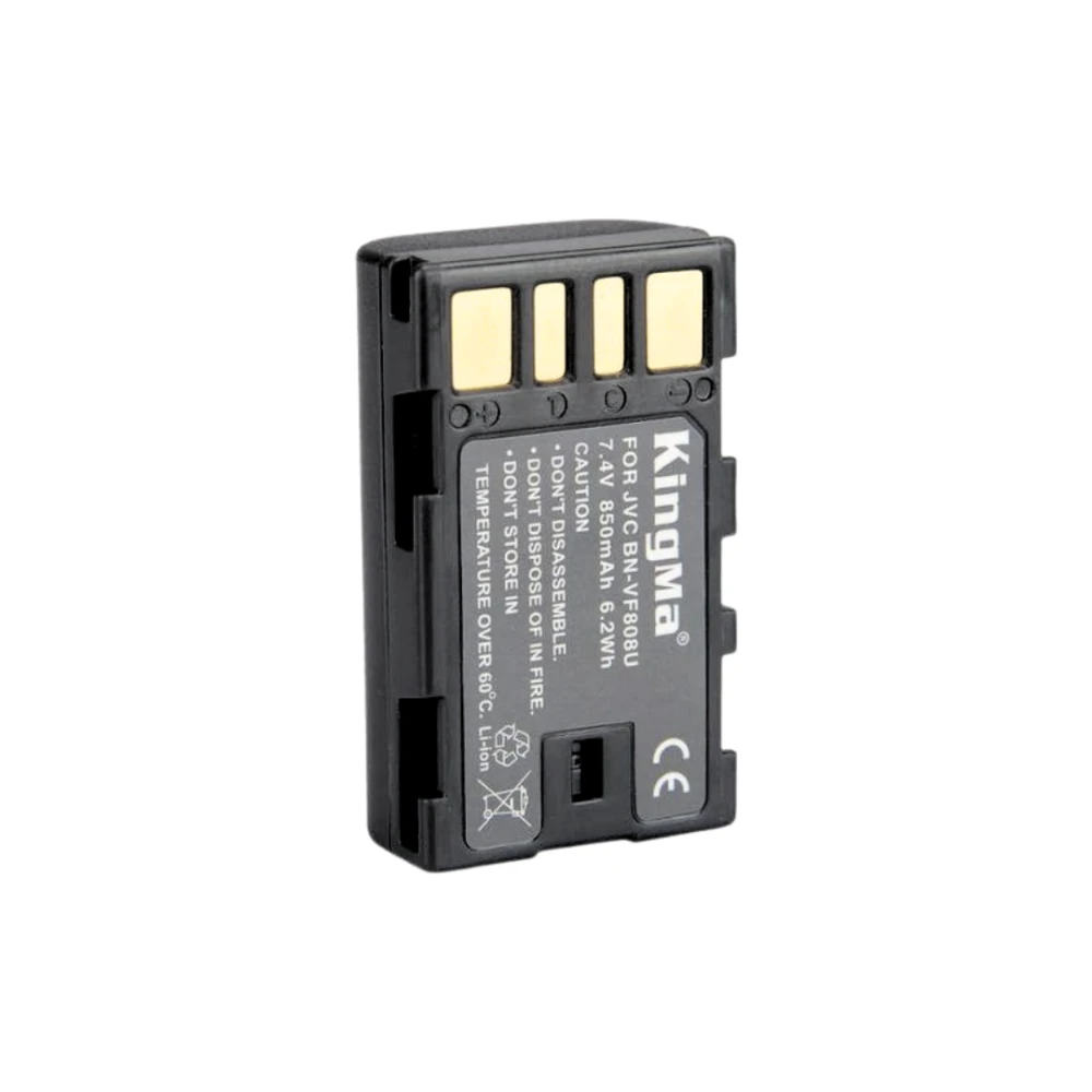 Bateria KingMa BN-VF808U 850mAh para Câmeras JVC