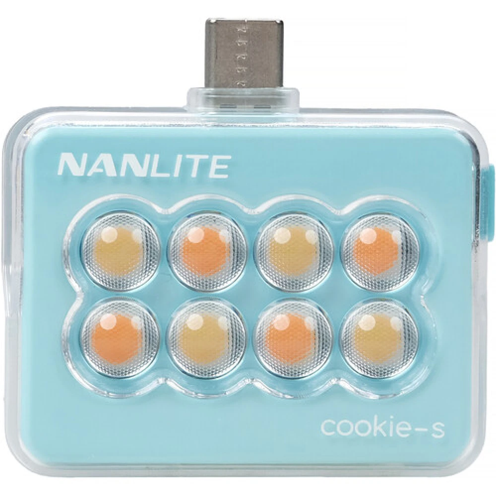 Led Nanlite Cookie-s USB-C Blue