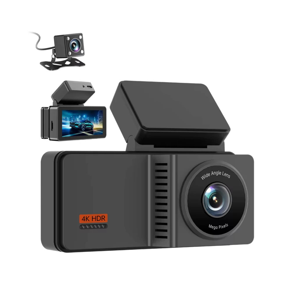 Camera Carro Dash Cam A4 4K Wifi