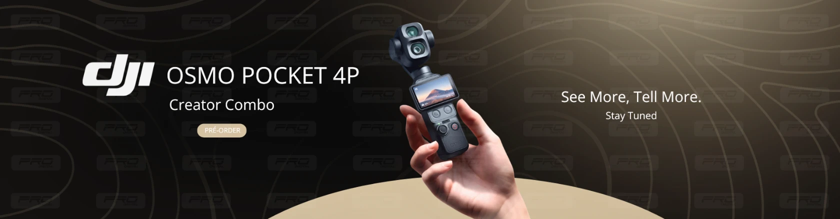 BANNER DJI OSMO POCKET 4P