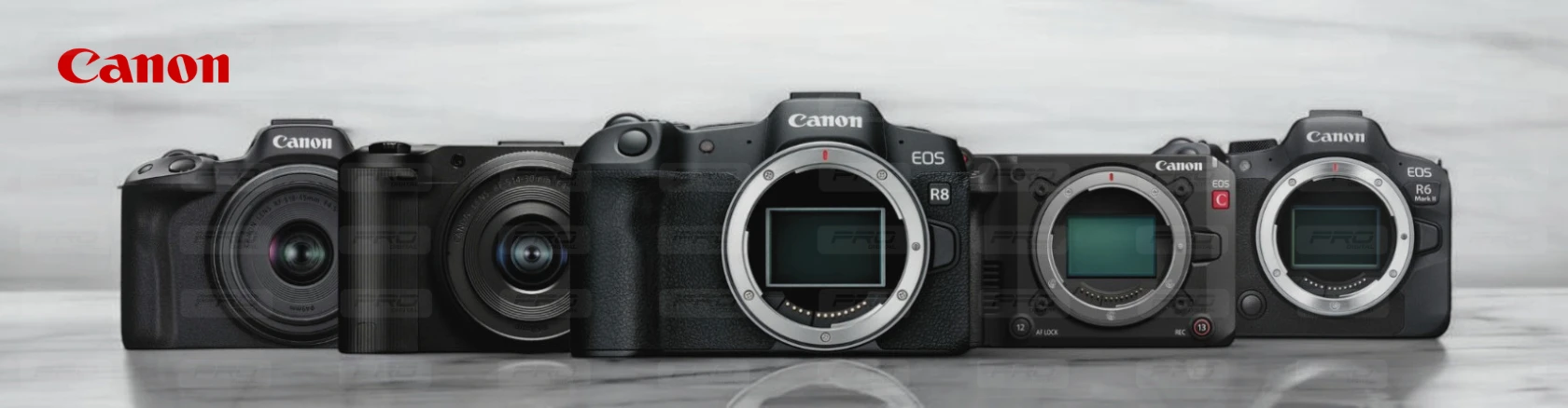 BANNER CAMERAS CANON