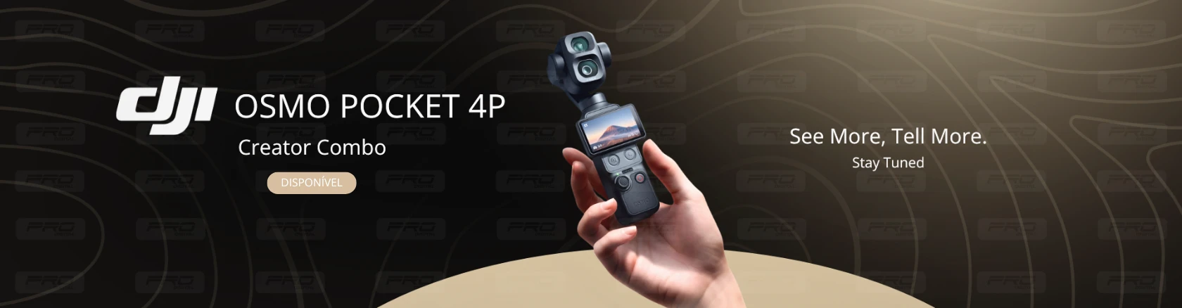 BANNER DJI OSMO POCKET 4P