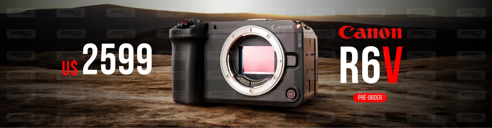 BANNER PRE ORDER CANON R6V